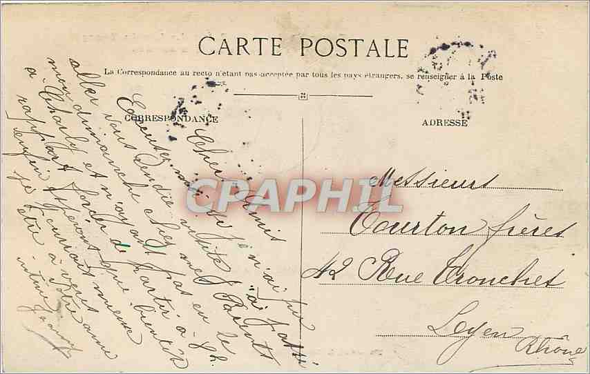 CPA environs d'AIX LES BAINS-le  lac  du Bourget et l'Abbaye de Hautecombe — Rückseite