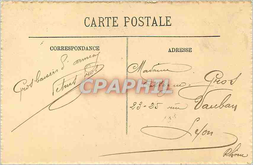 CPA ANNENCY PITTORESQUE-LE QUAI DE L'ILE — Rückseite