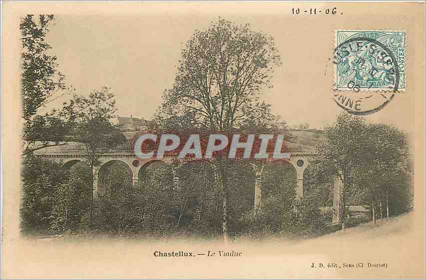 CPA CHASTELLUS-Le Viaduc