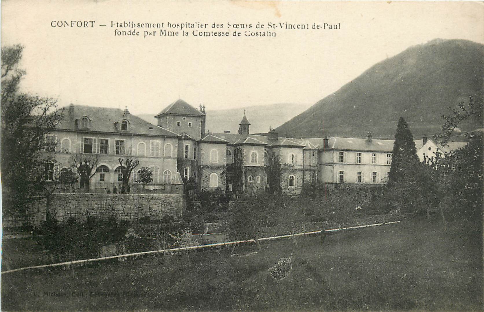 CPA CONFORT-Etablissement Hospitalier des Soeurs de St  Vincent de Paul fondee par Mme la Comtesse d