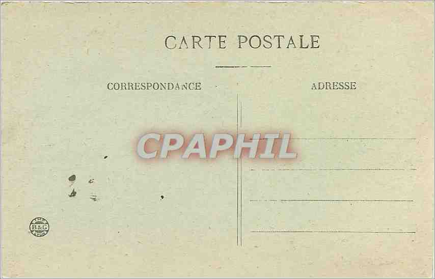 CPA CONFORT-Etablissement Hospitalier des Soeurs de St  Vincent de Paul fondee par Mme la Comtesse d — Rückseite