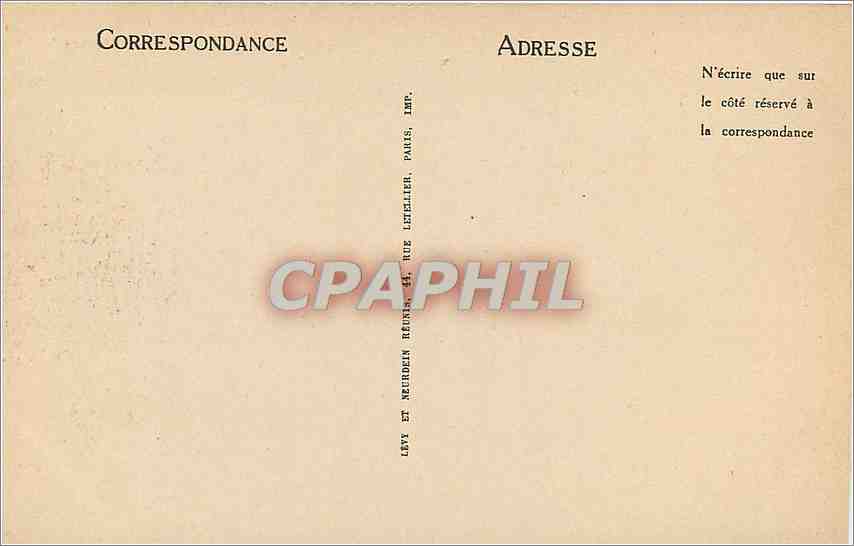 CPA GENEVE-Le Port-LL Bateau — Verso