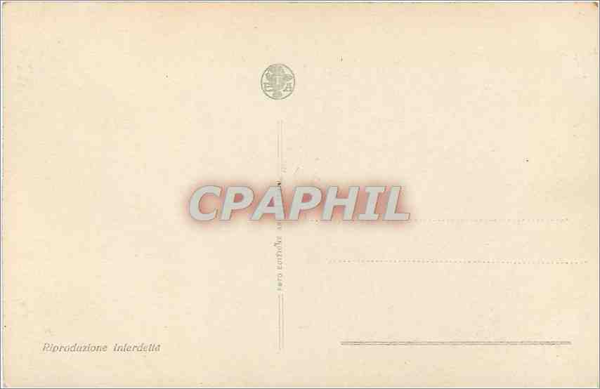 CPA Pompei- Casa del poela Tragica — Rückseite