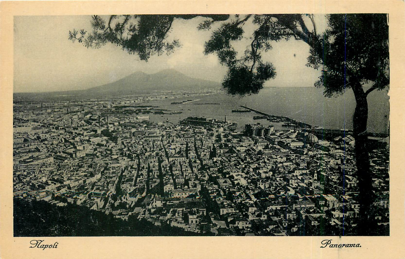 CPA Napoli-Via Partenope e Castel dell Ovo