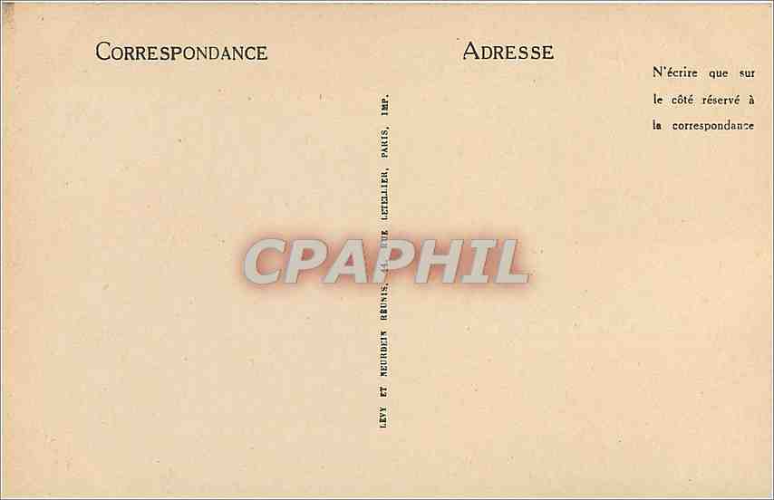 CPA GENEVE-Monument de Brunswick — Verso