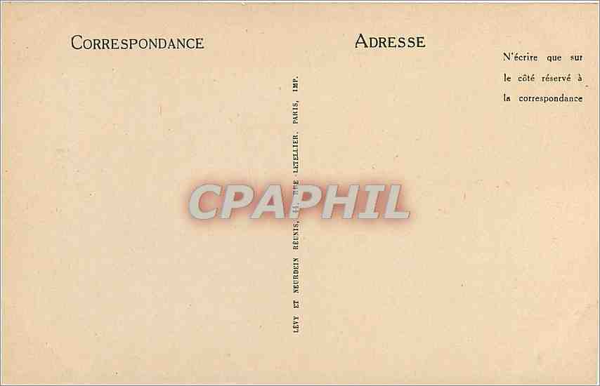 CPA GENEVE-Le Jet d'Eau de 90m — Verso
