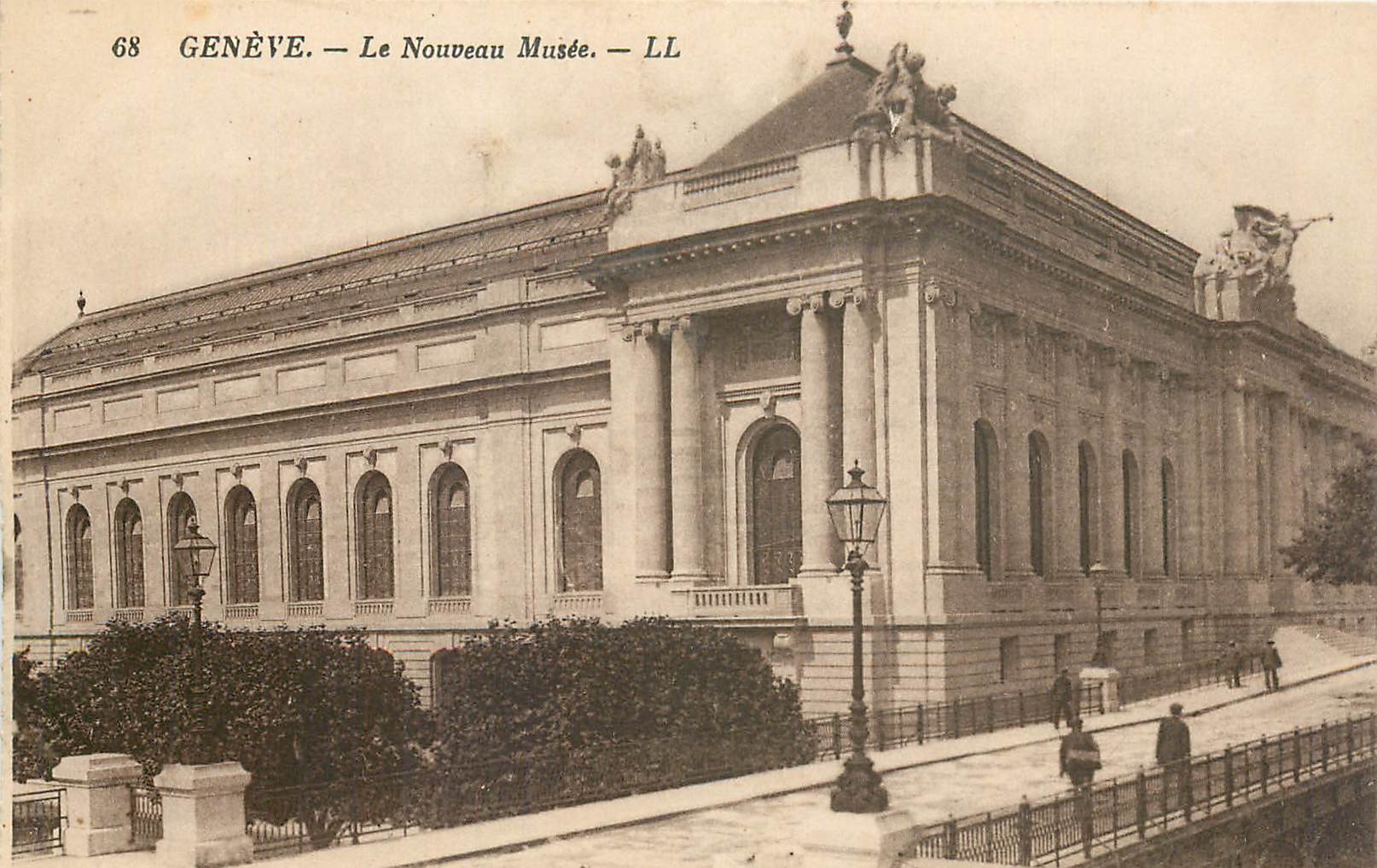 CPA GENEVE-Le Nouveau Musee