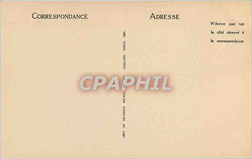 CPA GENEVE-Le Nouveau Musee — Verso