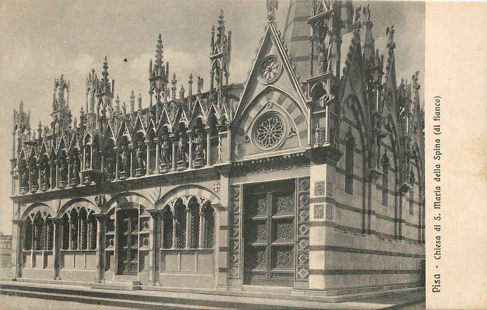 CPA PISA- Chiesa dl S. Maria della Spina (dl fianco)