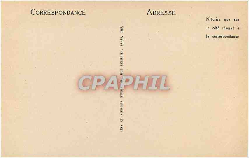 CPA GENEVE-Quai du Mont-Blanc-LL Bateau — Verso