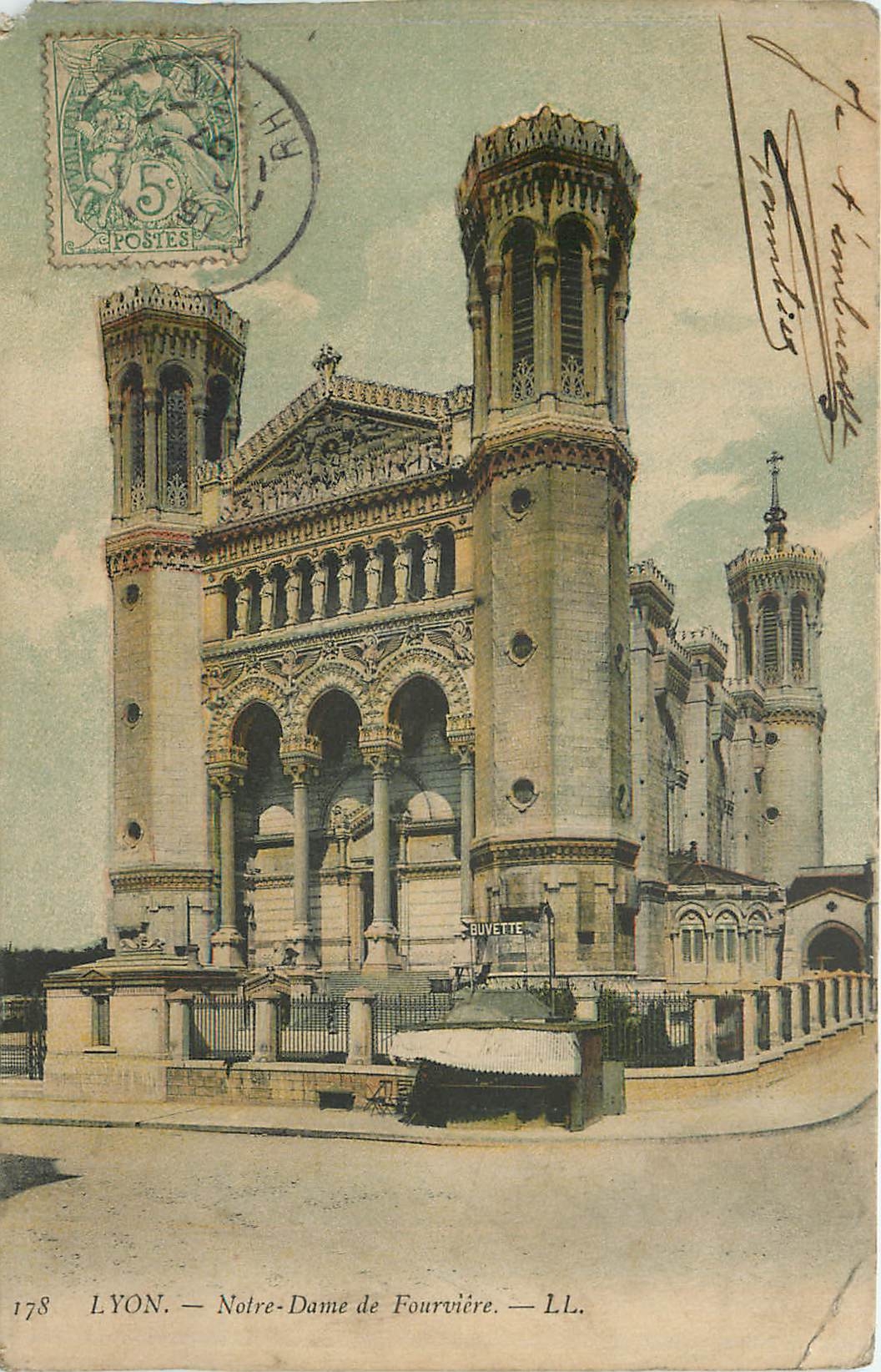 CPA LYON-Notre Dame de Fouviere-LL