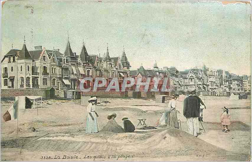CPA La Baule-Les Quai et La Plage