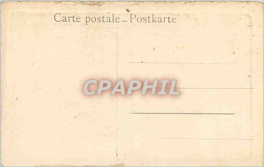 CPA Jours de Pluie REGENTAG — Rückseite