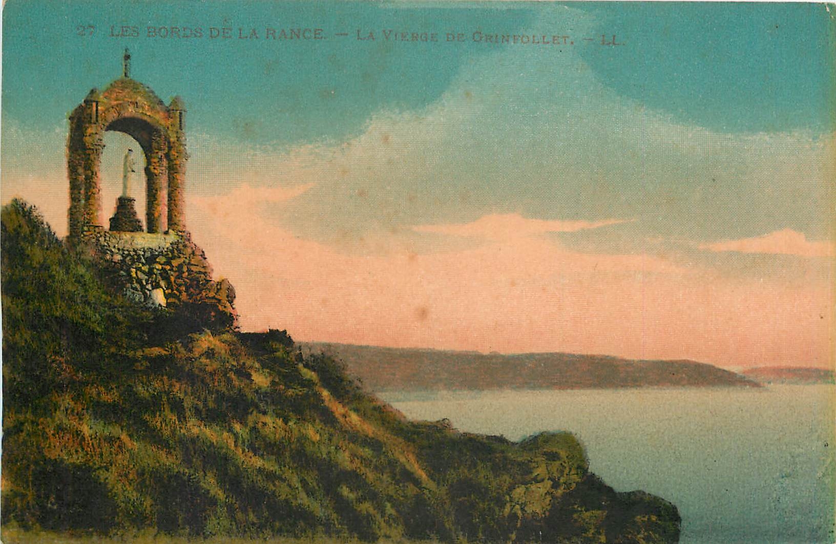 CPA LES BORDS DE LA Rance-La Vierge de GRINVOLLET