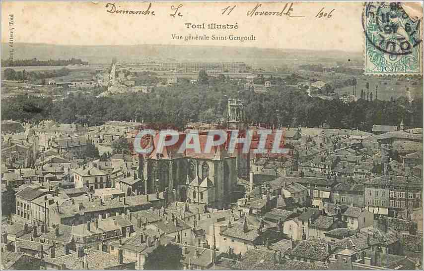 CPA Vue generale Saint-Gengoult Toul