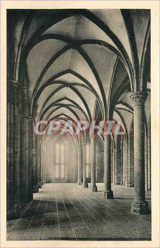Abbaye du Mont Saint-Michel — Salle des Hôtes — Serv. Commercial Monuments Historiques, Gd Palais Alexandre-III, Paris