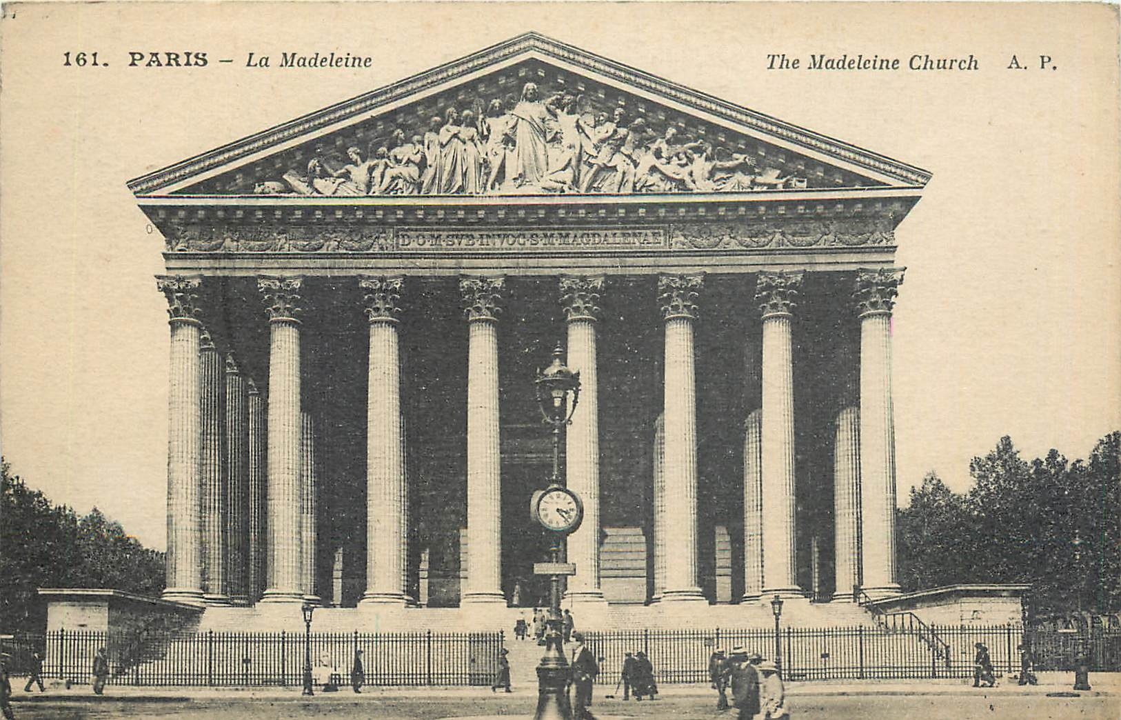 CPA PARIS=La madeleine