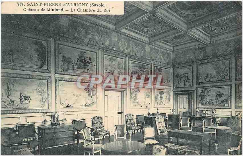 CPA SAINT-PIERRE-D'ALBIGNY(SAVOIE)Chateau de Minjoud