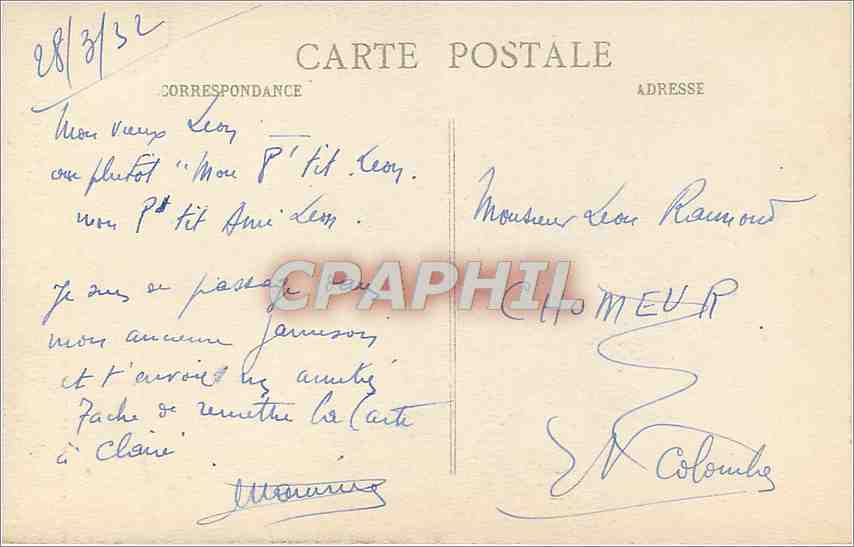 CPA ALECON(Orne)-Porche de Notre Dame — Rückseite