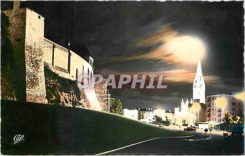 CAEN — Les Remparts et l'Église Saint-Pierre illuminés — Cie des Arts Photographiques