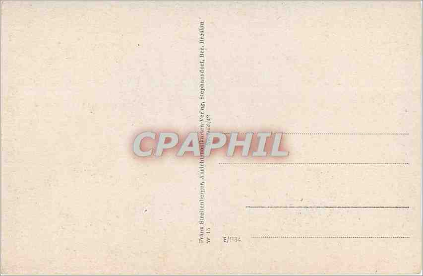 CPA Dyhernfurth Oder — Back