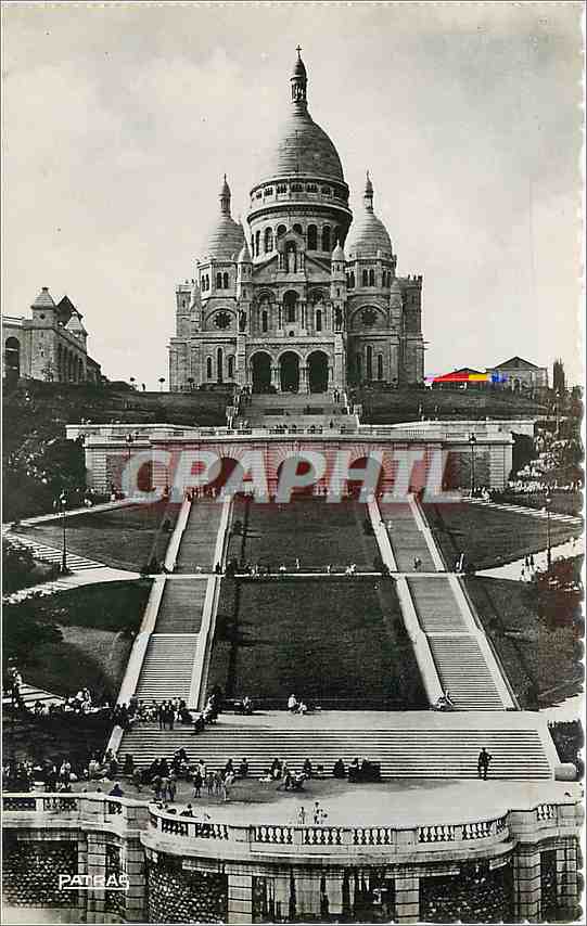 CPM LES JOLIS COINS DE PARIS-La basilique du Sacre-Coeur