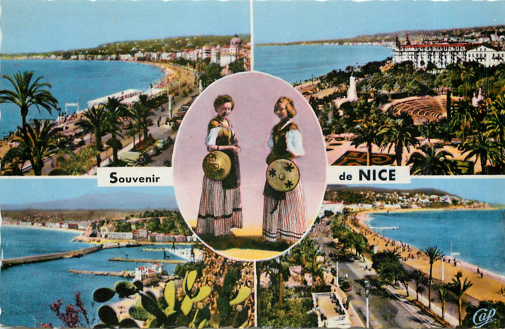 CPA NICE-Promenade des anglais-Theat de Verdure