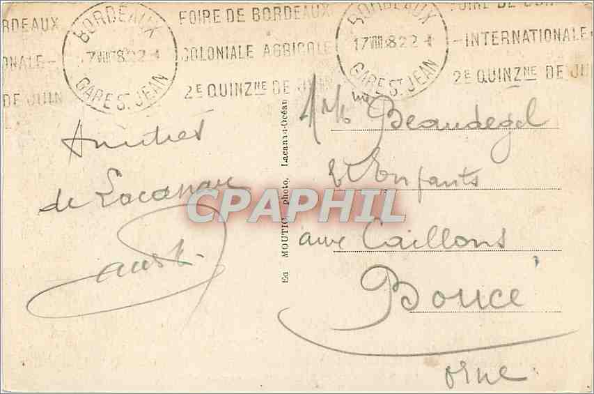 CPA LACANAU OCEAN(Gironde) Les pins tordus — Back