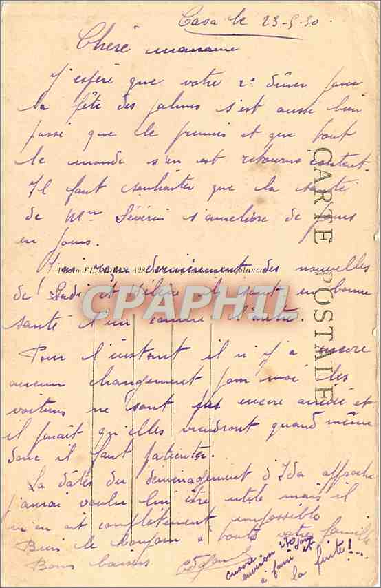 CPA MOULAY-IDRISS-Le Pelerinage annuel — Rückseite