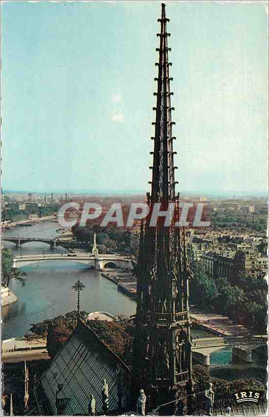 CPM PARIS-La Fleche de Notre Dame