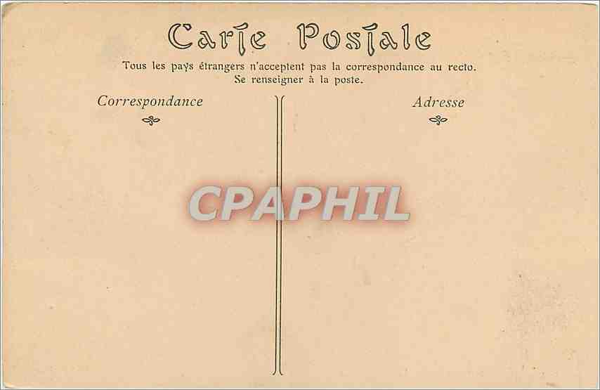 CPA MENTON-La vieille Ville — Rückseite