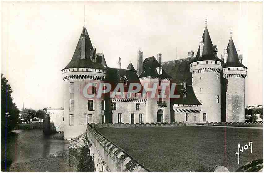CPA SULLY-SUR-LOIRE(Loiret)-Le Chateau feodal(XIVeme s)
