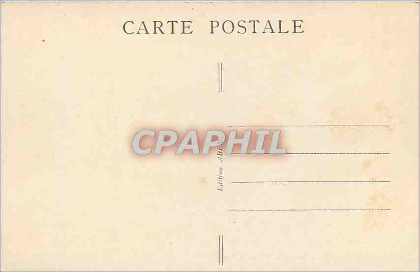 CPA HAUTE VILLE(AIN)-Route du ol de la Rochette — Rückseite