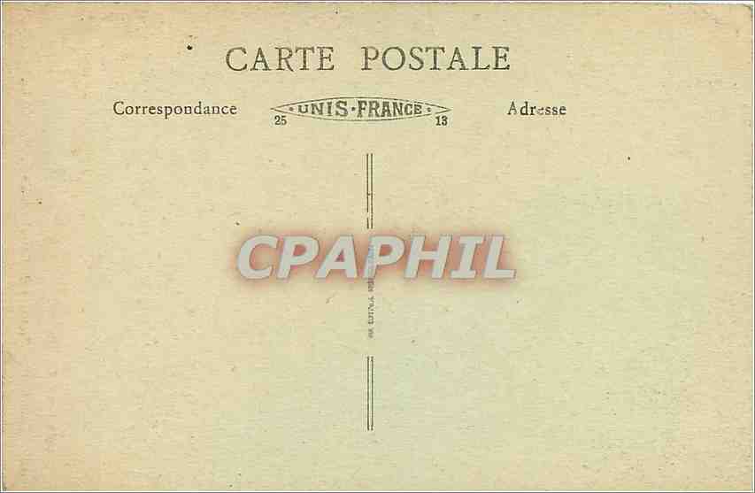 CPA Flavigny(-Calvaire du Cimetiere de la Maison Lacordaire — Rückseite
