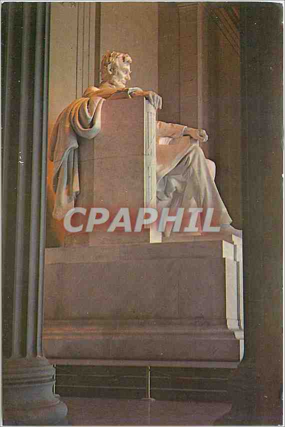 CPA LINCOLN STTUE-LINCOLN MEMORIAM
