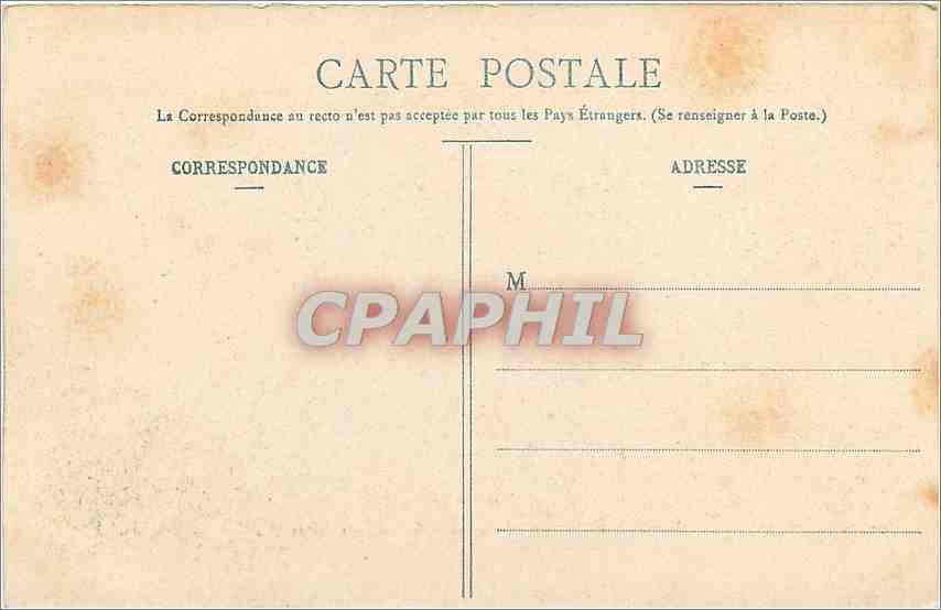 CPA Le Bienheureux Cure d'Ars en priere dans sa chambre — Rückseite