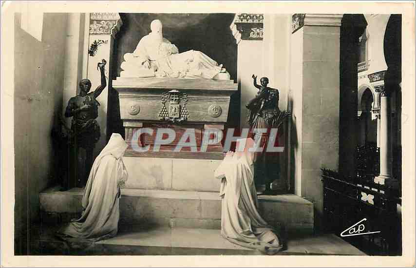 CPA Carthage-La Cathedrale (basilique Primatiale)-Mausolee du Cardinal Lavigerie