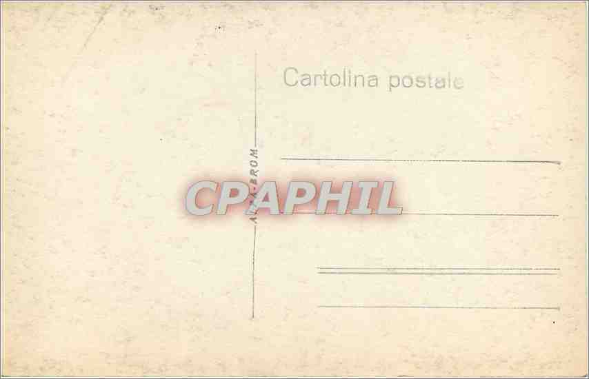 CPA palazo dei Conservatori-Frammento di Auriga — Rückseite