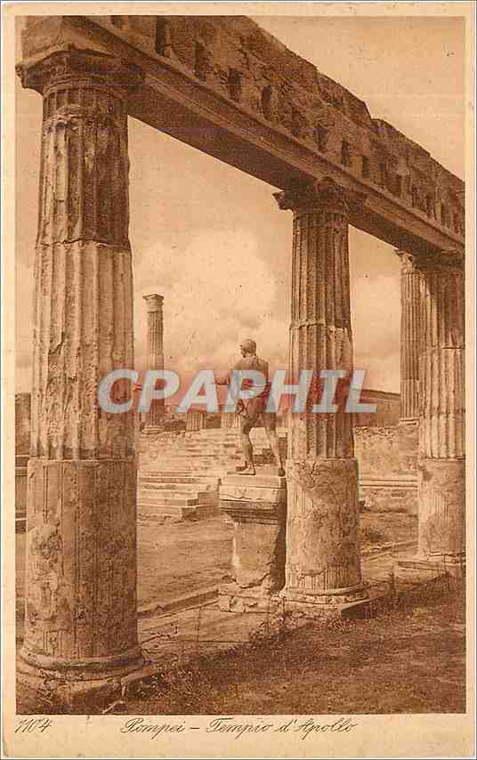 CPA POMPEI-Tompio d'Apollo