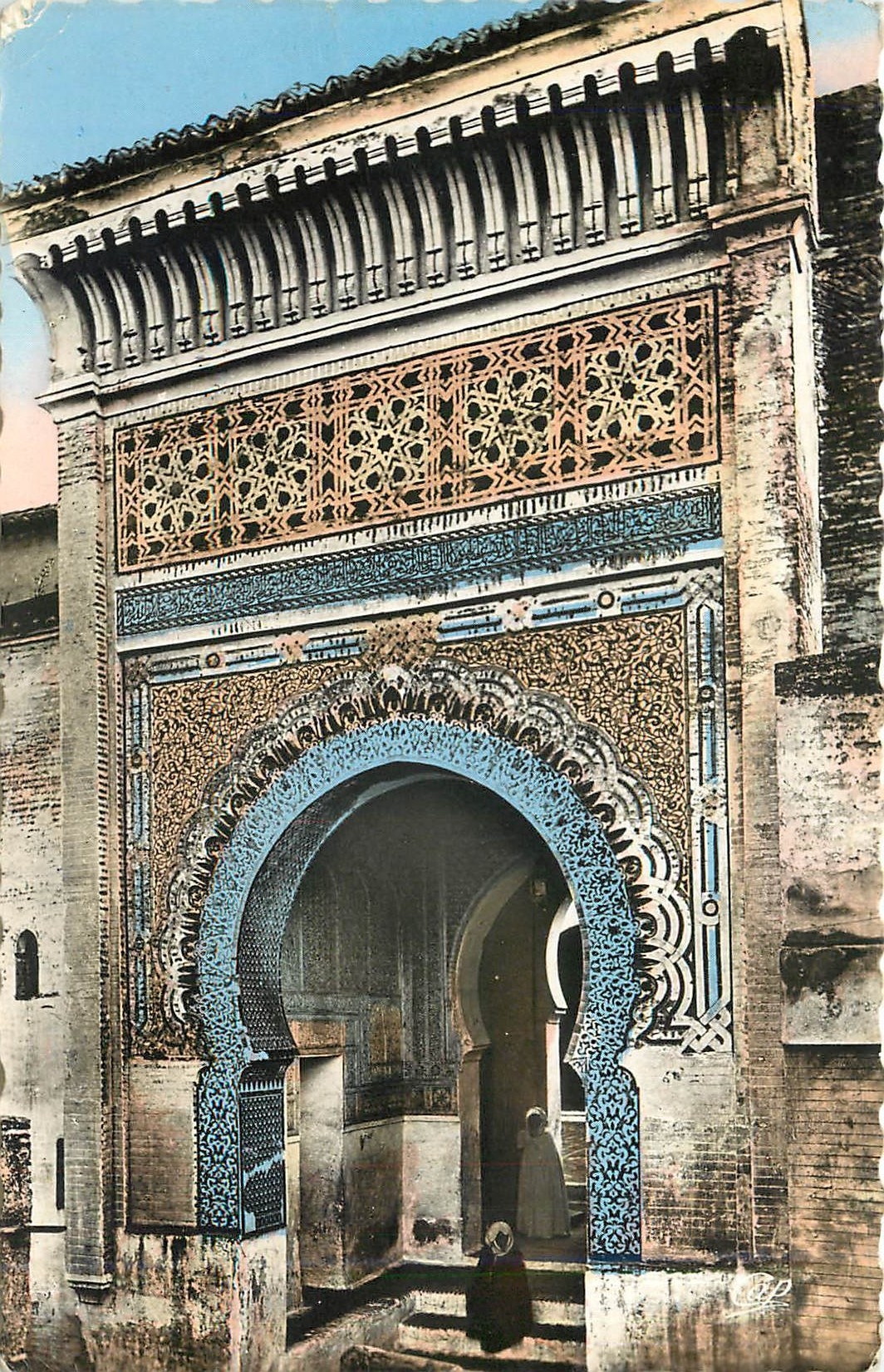 CPA TLEMCEN-Portail de la Mosquee de Sidi-Bou-medine