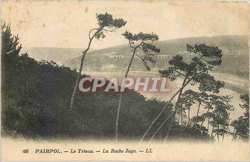 CPA PAIMPOL-Le Trieux-La Roche Jagu