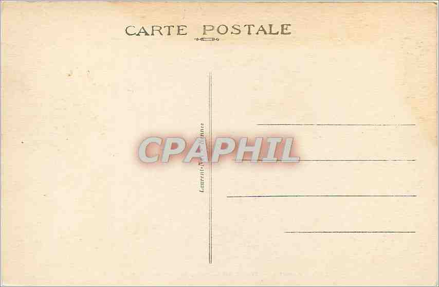 CPA RENNES-Facultes des Sciences  Avenue Janvier et la Gare — Rückseite