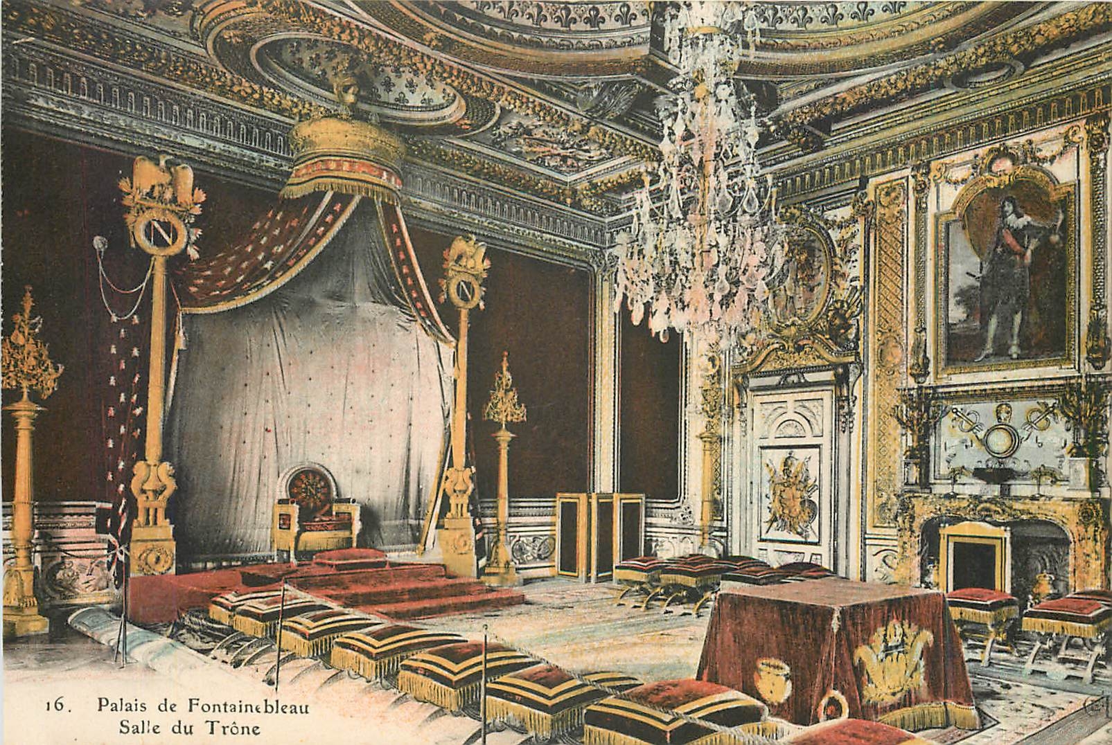 Palais de Fontainebleau — Salle du Trône — C. L. Éditeur, n° 16