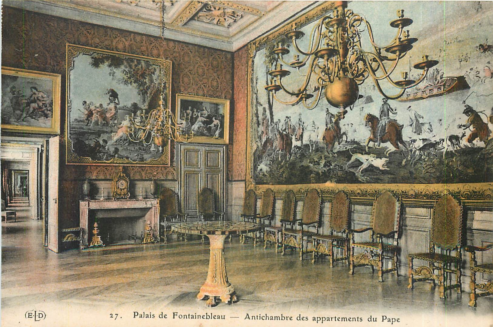 Palais de Fontainebleau — Antichambre des appartements du Pape
