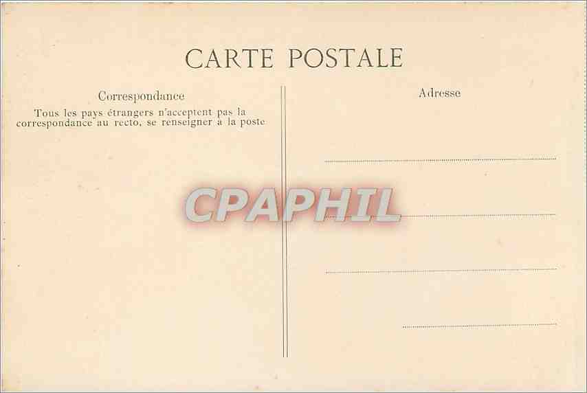 Palais de Fontainebleau — Étang aux Carpes et le Palais — Rückseite