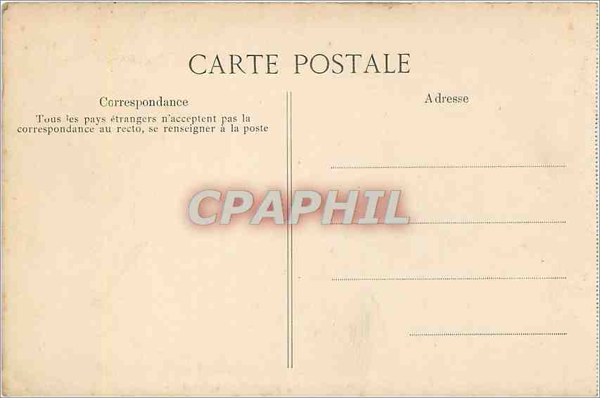 Napoléon — Les Adieux de Fontainebleau — Édition E. J. (n°8) — Rückseite