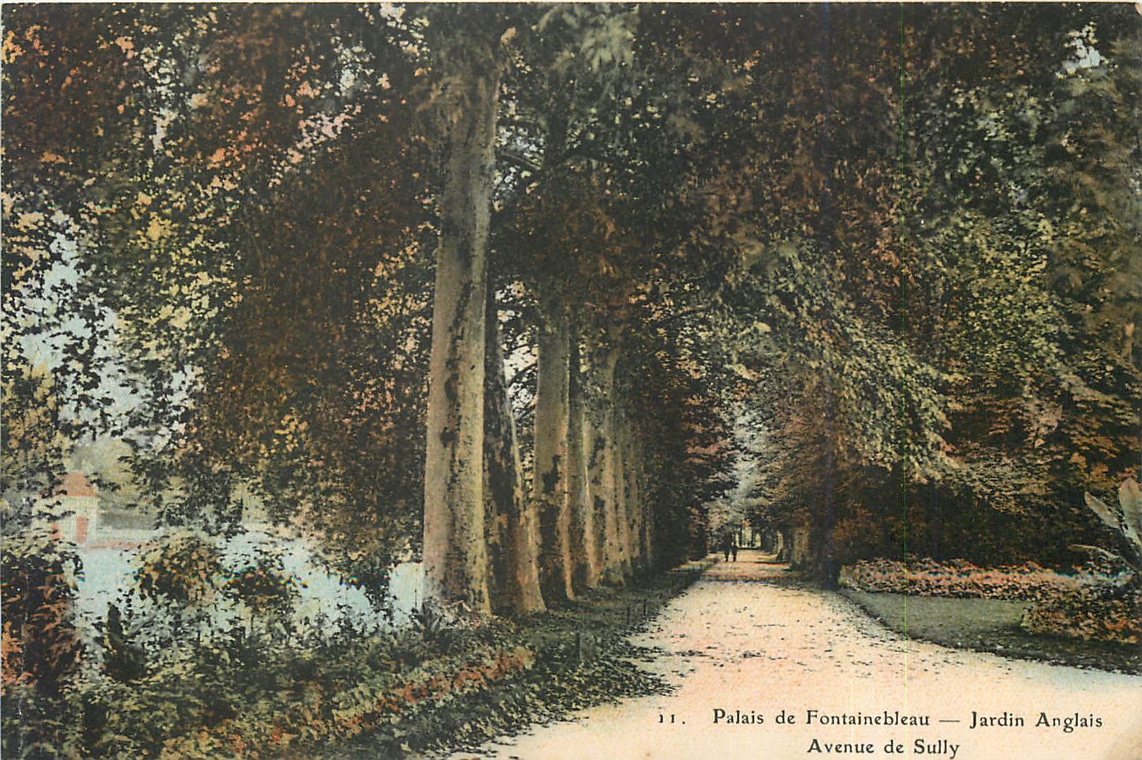 Palais de Fontainebleau — Jardin Anglais Avenue de Sully — n°11
