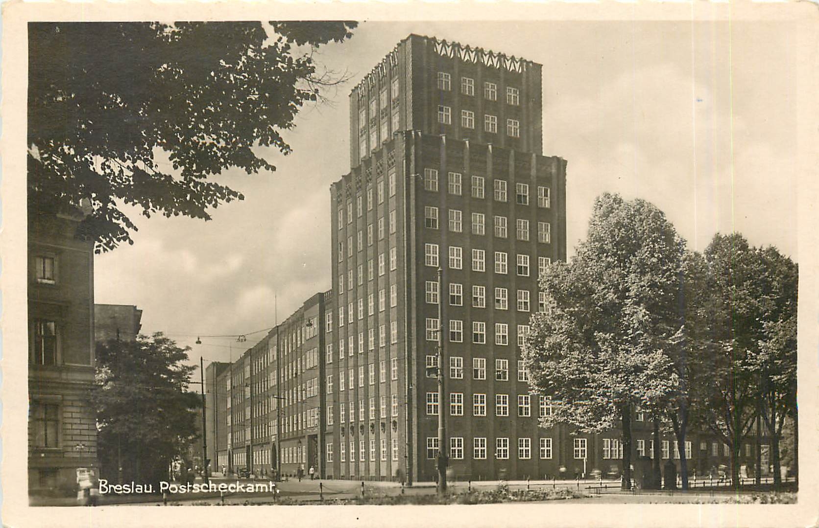 CPA BRESLAU POSTSCHECKAMT