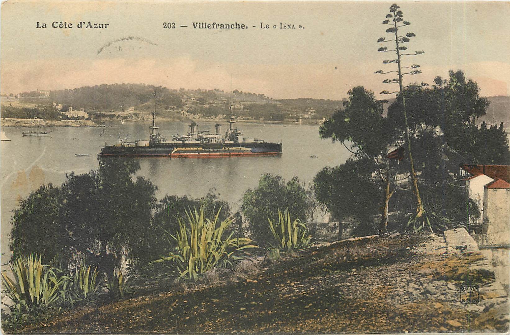 Villefranche - Der « Iéna » — La Côte d'Azur, Verlag PARO n°202