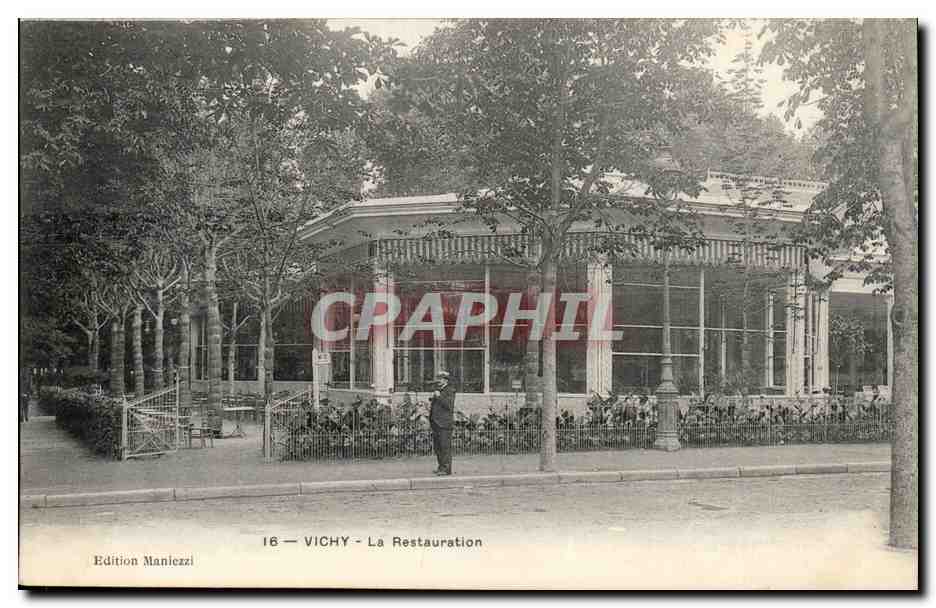 Vichy - La Restauration - CPA 